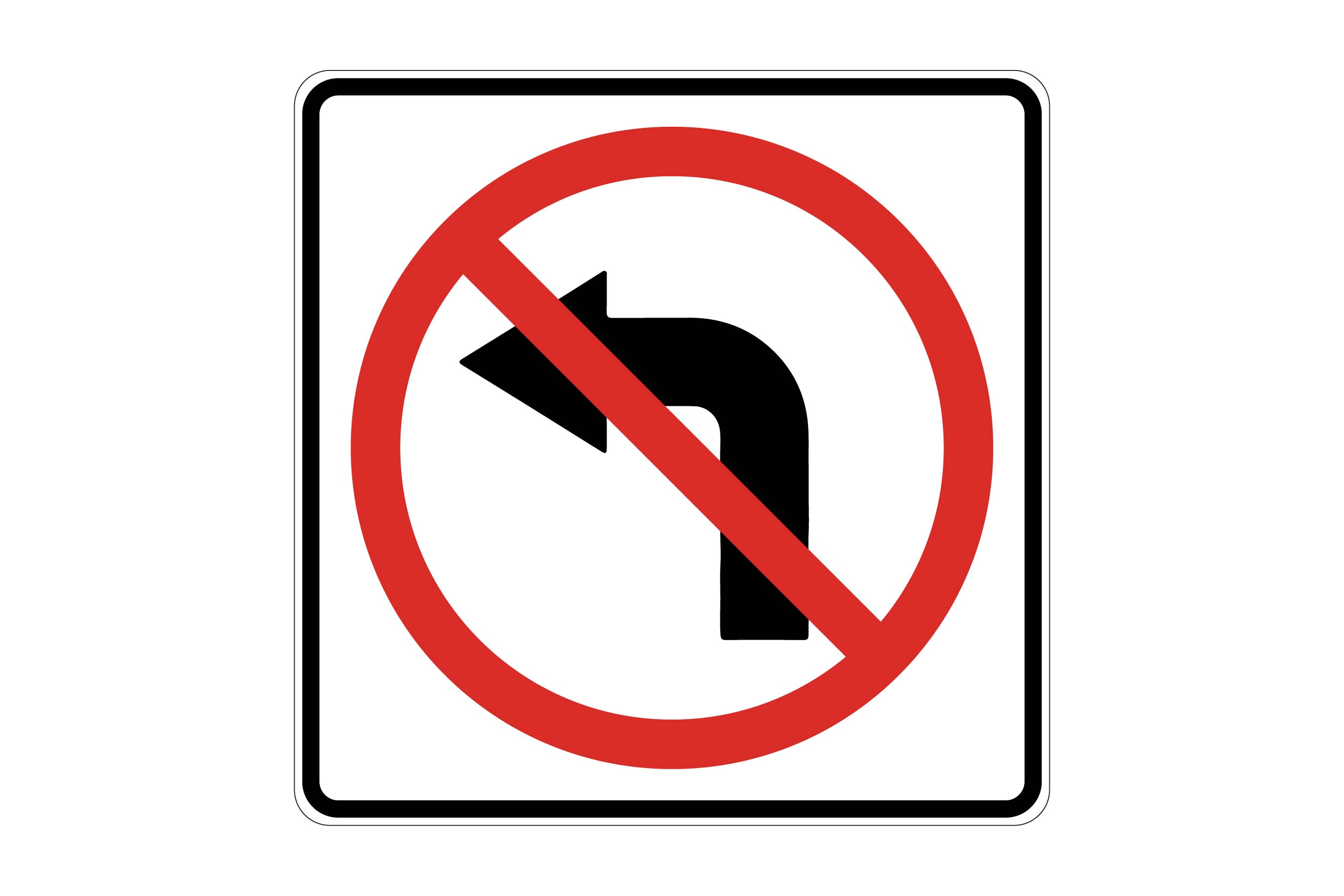 No Left Turn